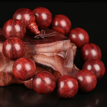 Natural African Zambian Red Sandalwood Wood Tibetan Buddhist Scriptures Big Beads Bracelet Prayer Beads Men Jewelry
Natural African Zambian Red Sandalwood Wood Tibetan Buddhist Scriptures Big Beads Bracelet Prayer Beads Men Jewelry