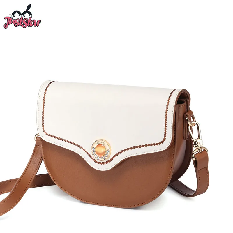 JUST STAR Brand Women's PU Leather Messenger Bags Ladies Vintage All-match Shoulder Purse Female Leisure Saddle Crossbody Bags
JUST STAR Brand Women's PU Leather Messenger Bags Ladies Vintage All-match Shoulder Purse Female Leisure Saddle Crossbody Bags