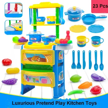 Luxurious Kitchen Toys Light-up & Sound Simulation Home Appliances Kids House Toy Baby Girls Pretend Play Toys High Quality
Luxurious Kitchen Toys Light-up & Sound Simulation Home Appliances Kids House Toy Baby Girls Pretend Play Toys High Quality