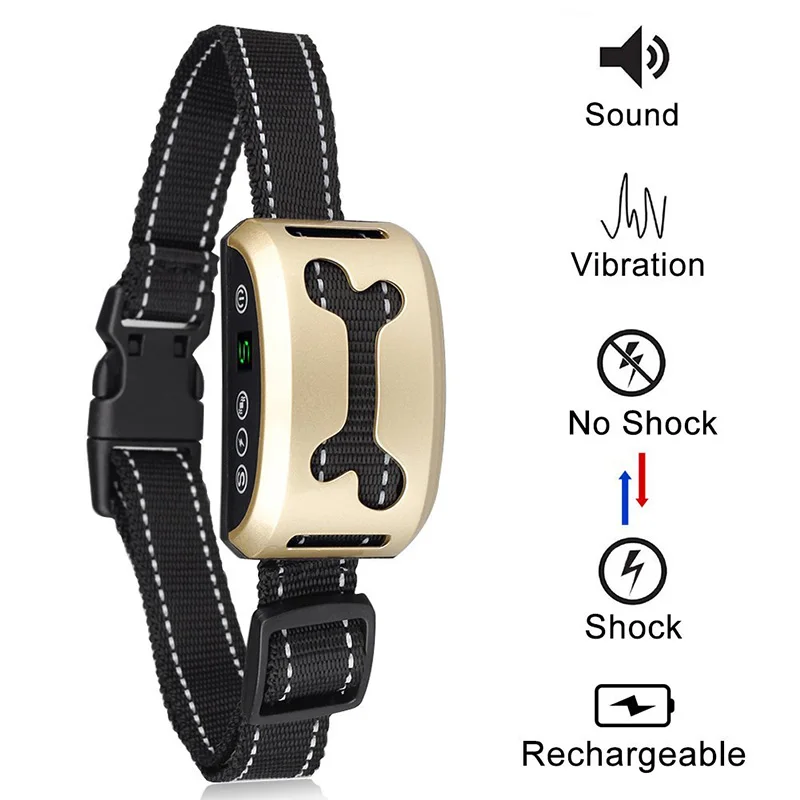 Vibration And Sound Stimuli Anti Bark Collar For Small Medium Large Dogs 3 In 1 Electric Shock Waterproof Dog Training Collar
Vibration And Sound Stimuli Anti Bark Collar For Small Medium Large Dogs 3 In 1 Electric Shock Waterproof Dog Training Collar