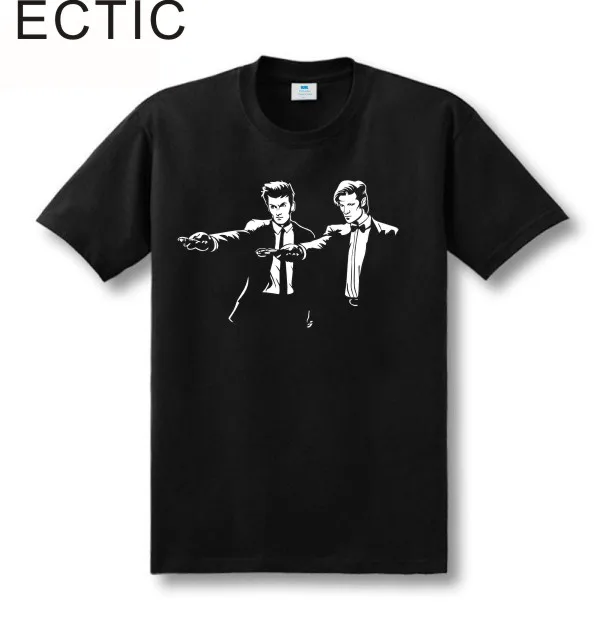 ECTIC High Quality 100% cotton Pulp Fiction Doctor Who Time Fiction Classic Casual Fashion T-shirt Tee Dress Camiseta Clothing
ECTIC High Quality 100% cotton Pulp Fiction Doctor Who Time Fiction Classic Casual Fashion T-shirt Tee Dress Camiseta Clothing