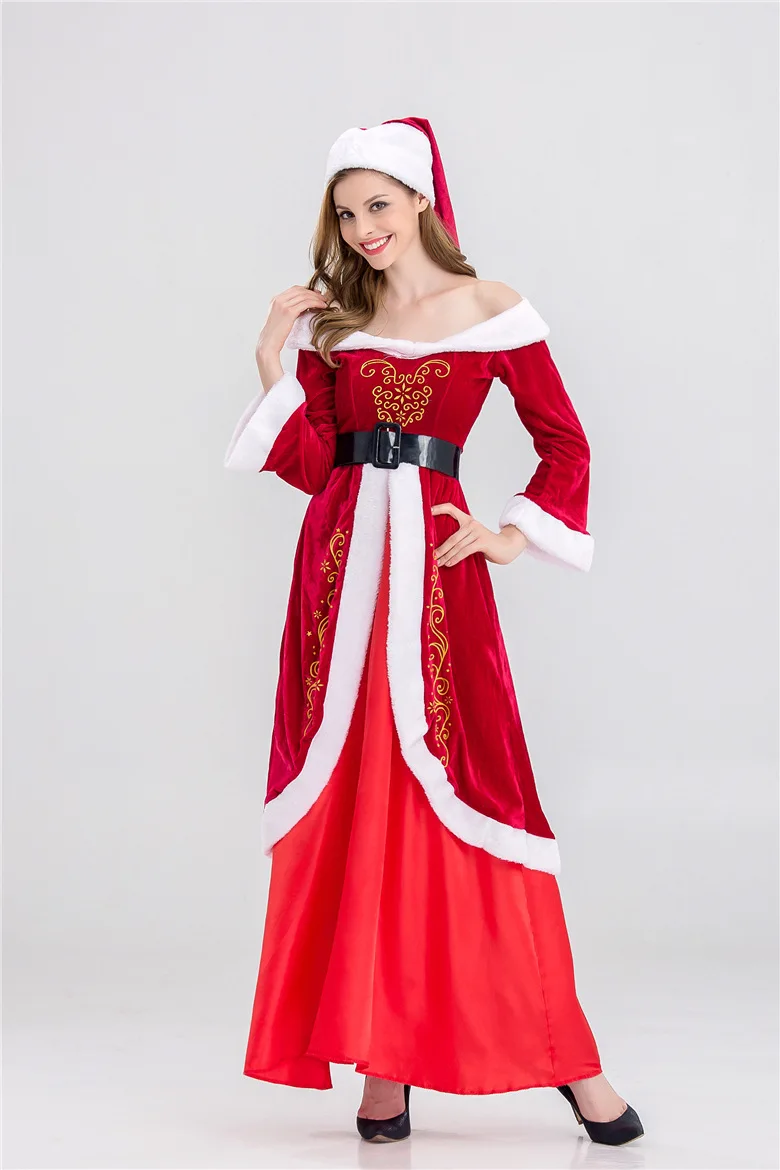 Cosplay&ware A Full Set Christmas Costumes Santa Claus Red Costume Luxury Suit 13 Cosplay&ware A Full Set Christmas Costumes Santa Claus Red Costume Luxury Suit -Cosplayware Store HTB123N0aV9gSKJjSspbq6zeNXXau.jpg
