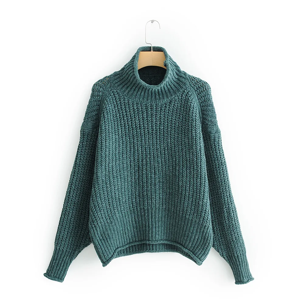 Women casual short sweater Turtleneck long sleeve pullovers Size SML Green yellow Gray 3color drop shipping loose style 18Dec
Women casual short sweater Turtleneck long sleeve pullovers Size SML Green yellow Gray 3color drop shipping loose style 18Dec
