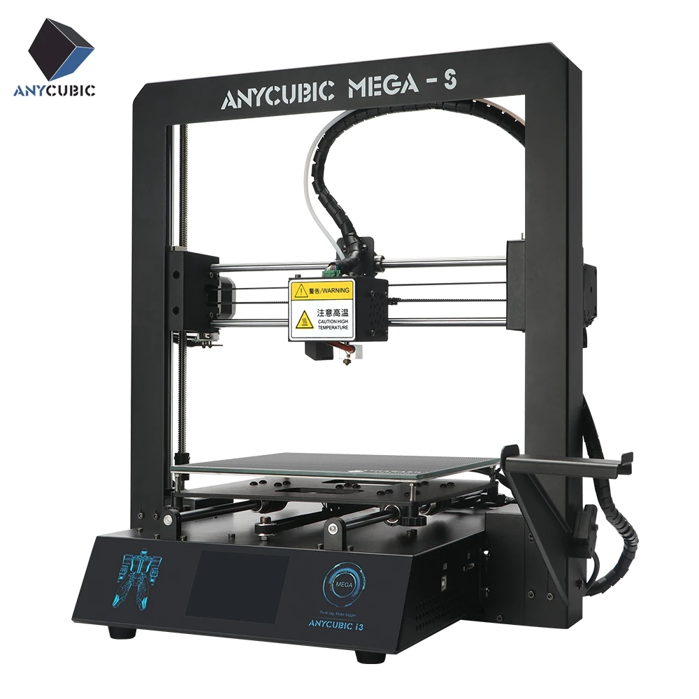 

ANYCUBIC Mega-S 3D Printer Kit Newest with PLA Filament Large Plus Size Full Metal TFT Touch Screen Desktop 3D Printer