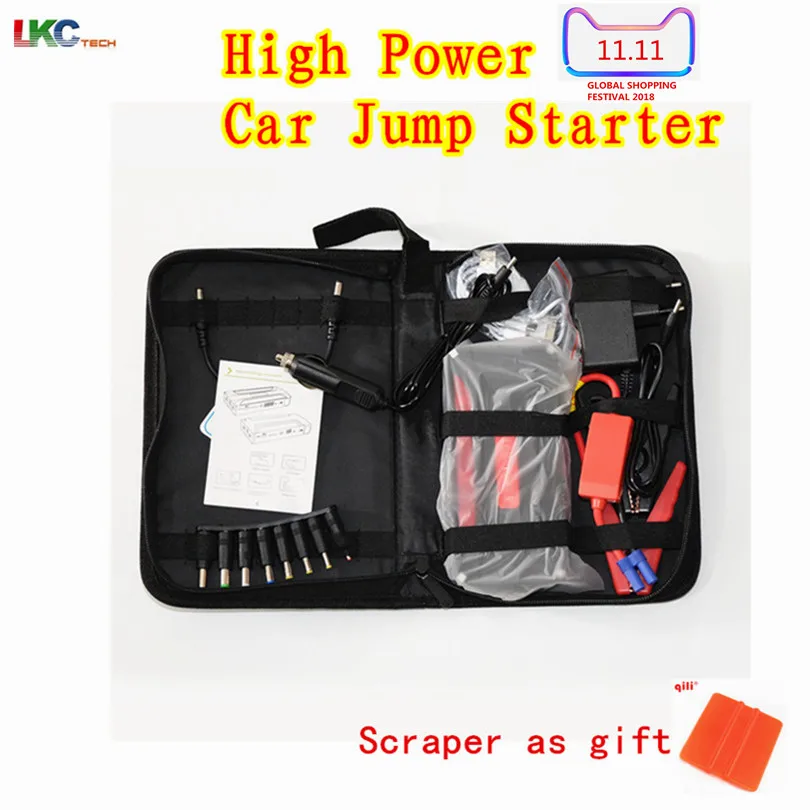 A+Multi-function Portable Car Jump Starter 12V Car Charger Power Bank Emergency Car Starter Petrol& Diesel Car With 4 Batteries 
A+Multi-function Portable Car Jump Starter 12V Car Charger Power Bank Emergency Car Starter Petrol& Diesel Car With 4 Batteries