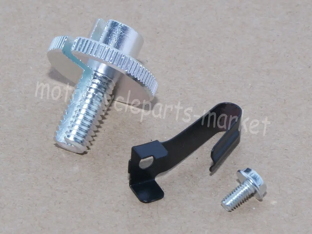 Chrome Universal Motorcycle CLUTCH LEVER CABLE ADJUSTER KIT BOLT W/ Locking Nut For Bikes ATVS with Cable Type Clutch
Chrome Universal Motorcycle CLUTCH LEVER CABLE ADJUSTER KIT BOLT W/ Locking Nut For Bikes ATVS with Cable Type Clutch