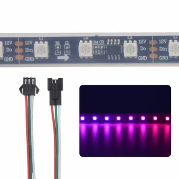 50M WS2811 60leds/m 20pixels/m 5050 SMD RGB Dream Magic Color Addressable Led Digital strip IP67 DC12V,1 ic control 3 leds
50M WS2811 60leds/m 20pixels/m 5050 SMD RGB Dream Magic Color Addressable Led Digital strip IP67 DC12V,1 ic control 3 leds