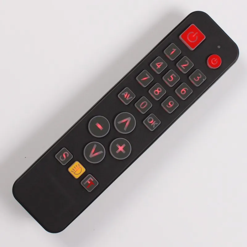Universal Learn Remote control for TV,STB,DVD,DVB,HIFI, 21Keys big button with back light easy use for elder
Universal Learn Remote control for TV,STB,DVD,DVB,HIFI, 21Keys big button with back light easy use for elder