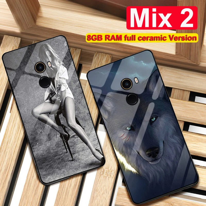 For xiaomi mi mix 2 case 9H real glass + silicone back cover for Xiaomi Mix 2 mix2 case 8GB RAM full ceramic Version Special 8G
For xiaomi mi mix 2 case 9H real glass + silicone back cover for Xiaomi Mix 2 mix2 case 8GB RAM full ceramic Version Special 8G