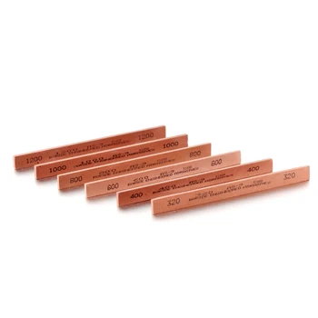 6PCS Grit 320 400 600 800 1000 1200 White Corundum Whetstone High Quality Jade Grinding Sand Oil Stone for Polishing
6PCS Grit 320 400 600 800 1000 1200 White Corundum Whetstone High Quality Jade Grinding Sand Oil Stone for Polishing