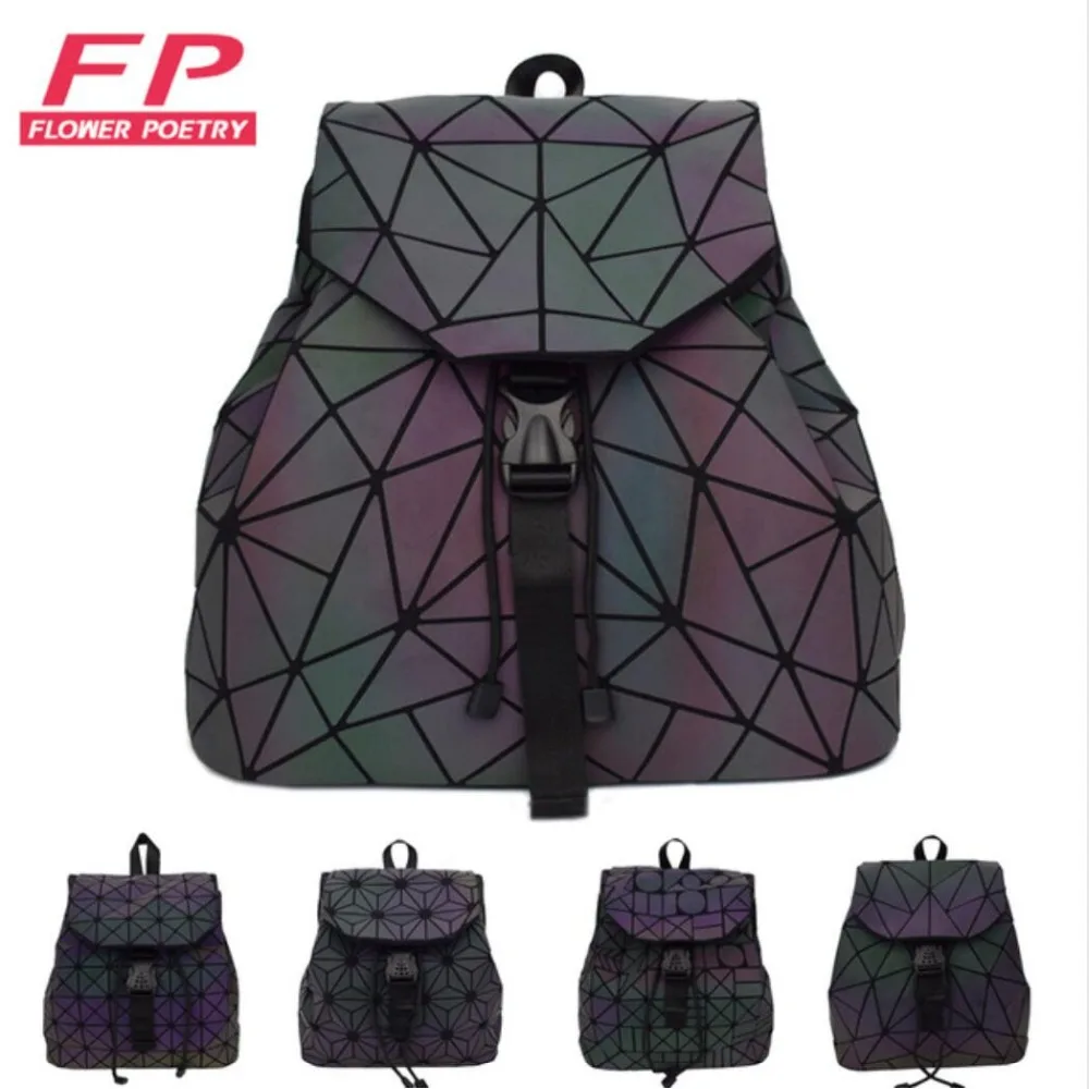 Women Laser Luminous Backpack Mini Geometric Shoulder Bag Folding Student School Bags For Teenage Girl Hologram Bao Backpack
Women Laser Luminous Backpack Mini Geometric Shoulder Bag Folding Student School Bags For Teenage Girl Hologram Bao Backpack