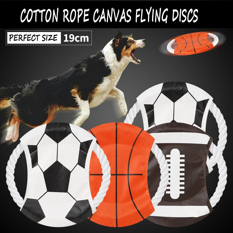 Durable Pet Dog Outdoor Training Puppy Flying Discs Toy High Quality Nylon Big Dog Chew Rope Toy Interactive Toy
Durable Pet Dog Outdoor Training Puppy Flying Discs Toy High Quality Nylon Big Dog Chew Rope Toy Interactive Toy