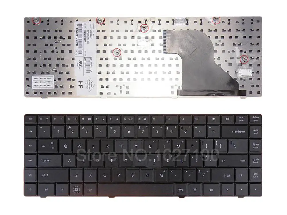 1pcs New US Laptop Keyboard for COMPAQ 620 621 625 BLACK PN; MP-12F33US-9201 Repair Notebook Replacement keyboards
1pcs New US Laptop Keyboard for COMPAQ 620 621 625 BLACK PN; MP-12F33US-9201 Repair Notebook Replacement keyboards