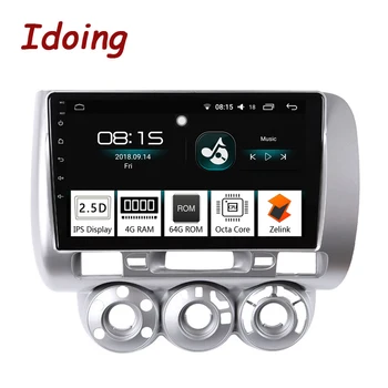 Idoing 9"4G+64G 2.5D IPS Android 8.0 Car Multimedia Player GPS For Honda Fit jazz 2006-2008 audio radio stereo navigation OBD2
Idoing 9"4G+64G 2.5D IPS Android 8.0 Car Multimedia Player GPS For Honda Fit jazz 2006-2008 audio radio stereo navigation OBD2