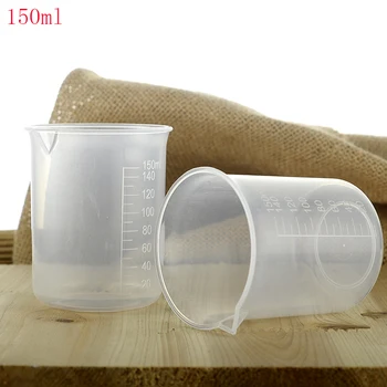 ( 10pcs/lot) 150ML plastic measuring cup PP environmental protection plastic cup Dispensing tool with measuring scale
( 10pcs/lot) 150ML plastic measuring cup PP environmental protection plastic cup Dispensing tool with measuring scale