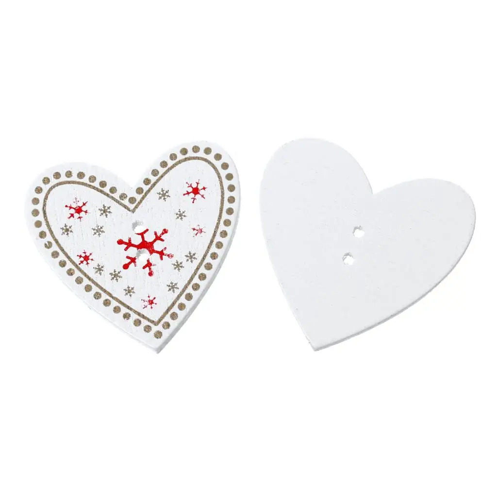DoreenBeads Wood Sewing Button Scrapbooking Heart White Two Holes Snowflake 3.5cm(1 3/8") x 3.3cm(1 2/8"), 5 PCs
DoreenBeads Wood Sewing Button Scrapbooking Heart White Two Holes Snowflake 3.5cm(1 3/8") x 3.3cm(1 2/8"), 5 PCs