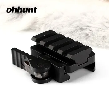 ohhunt Hunting QD Quick Release Base Adapter Picatinny Weaver Rail Mount 4 Slots Riser Scope Sights Mounts for AR-15 M16
ohhunt Hunting QD Quick Release Base Adapter Picatinny Weaver Rail Mount 4 Slots Riser Scope Sights Mounts for AR-15 M16