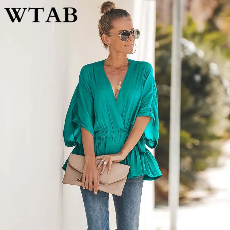 WTAB new S-XXL loose women t shirt casual 2019 solid Plus Size summer t-shirt female tops streetwear mujer batwing sleeve tshirt
WTAB new S-XXL loose women t shirt casual 2019 solid Plus Size summer t-shirt female tops streetwear mujer batwing sleeve tshirt