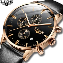 2021 LIGE Male Casual Leather Fashion Quartz Watch For Men Sport Clock Mens Watch Top Brand Luxury Automatic Date Chronograph
2021 LIGE Male Casual Leather Fashion Quartz Watch For Men Sport Clock Mens Watch Top Brand Luxury Automatic Date Chronograph