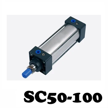 SC50-100 pneumatic components 50mm Bore 100mm Stroke Rod aluminum alloy standard cylinder SC50X100
SC50-100 pneumatic components 50mm Bore 100mm Stroke Rod aluminum alloy standard cylinder SC50X100