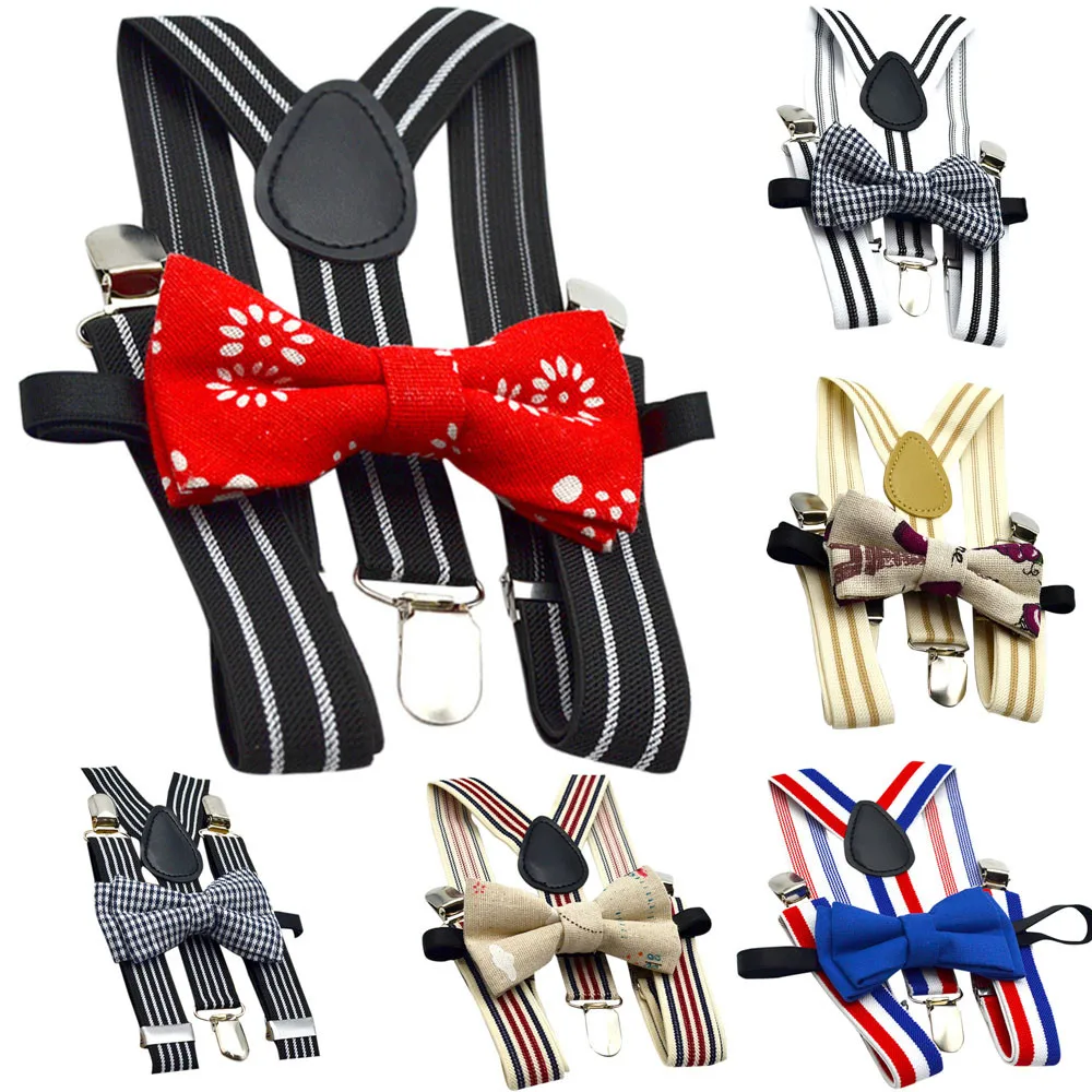 Kids Baby Boys Party Matching Braces Suspenders and Luxury Bow Tie Set Cartoon Cute Drop Shipping
Kids Baby Boys Party Matching Braces Suspenders and Luxury Bow Tie Set Cartoon Cute Drop Shipping