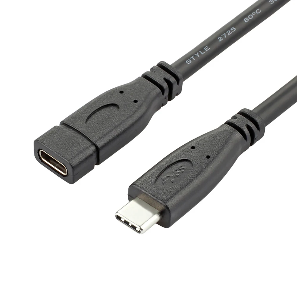 Кабель удлинитель USB 3 1 типа C штекер гнездо высокоскоростной кабель данных usb c