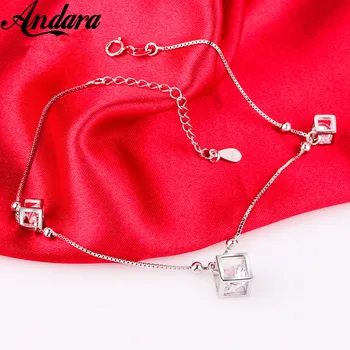 Solid Silver 100% 925 Sterling Silver Anklet Woman Heart Pendant Silver Chain Woman Jewelry
Solid Silver 100% 925 Sterling Silver Anklet Woman Heart Pendant Silver Chain Woman Jewelry