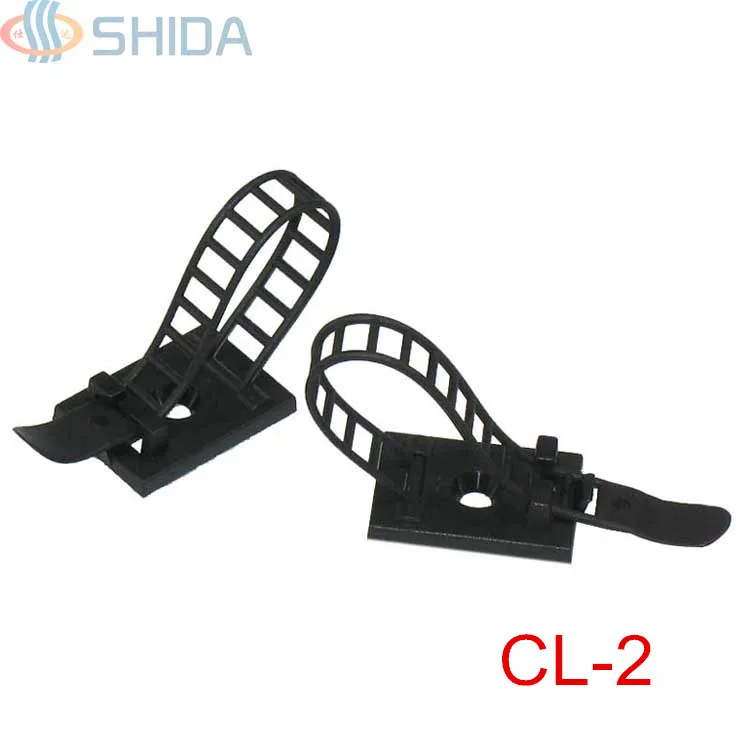 50PCS CL-2 White and Black Sticky Adjustable Wire Ties Cable Clips Clamp Plastic Self Adhesive Cable Ties Fix Holder Clips
50PCS CL-2 White and Black Sticky Adjustable Wire Ties Cable Clips Clamp Plastic Self Adhesive Cable Ties Fix Holder Clips