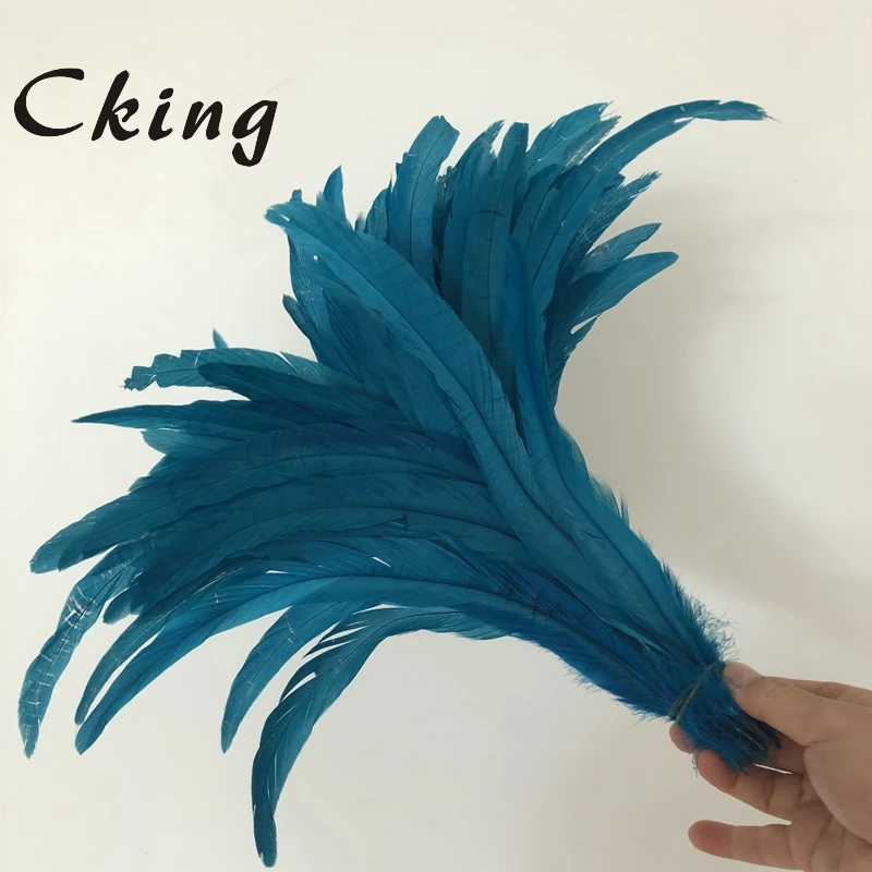 Wholesale 50-500 pcs beautiful Turquoise Blue rooster tails feathers 16-18 inches 40-45cm Dance Celebration wedding decorations
Wholesale 50-500 pcs beautiful Turquoise Blue rooster tails feathers 16-18 inches 40-45cm Dance Celebration wedding decorations