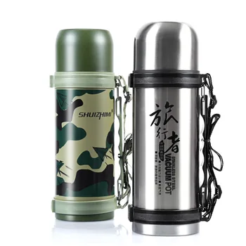 Stainless Steel insulated Thermos Bottle 1200ml Camouflage Thermo cup Travel Coffee Mugs Thermal vaccum water bottle Thermal cup
Stainless Steel insulated Thermos Bottle 1200ml Camouflage Thermo cup Travel Coffee Mugs Thermal vaccum water bottle Thermal cup