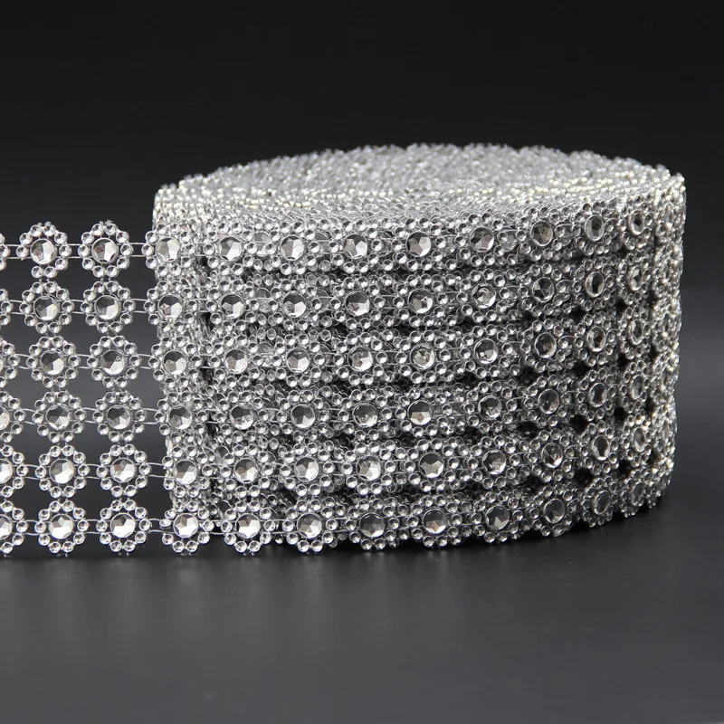 1pcs Rhinestone Mesh Trimming Crystal Banding Wedding Party Home Decoration Wedding Supplies DIY Wrapper Decor Cake Net Drill
1pcs Rhinestone Mesh Trimming Crystal Banding Wedding Party Home Decoration Wedding Supplies DIY Wrapper Decor Cake Net Drill