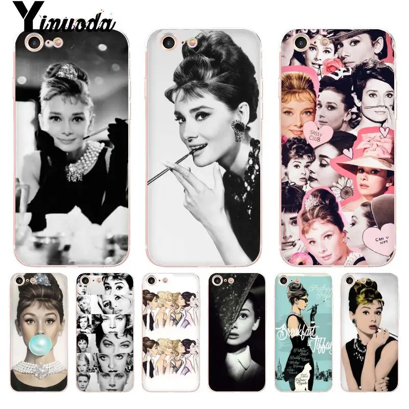 Yinuoda For iphone 7 6 X Case Audrey Hepburn Coque Shell Phone Case for iPhone 8 7 6 6S Plus X 5 5S SE 5C XS XR Cover
Yinuoda For iphone 7 6 X Case Audrey Hepburn Coque Shell Phone Case for iPhone 8 7 6 6S Plus X 5 5S SE 5C XS XR Cover