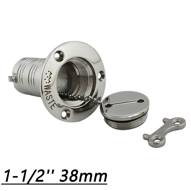 2pcs 38mm 1-1/2" Marine Boat Stainless Steel Deck Filler Fuel Water Waste Diesel Gas Deck Filler for boat yatch marine hardware
2pcs 38mm 1-1/2" Marine Boat Stainless Steel Deck Filler Fuel Water Waste Diesel Gas Deck Filler for boat yatch marine hardware