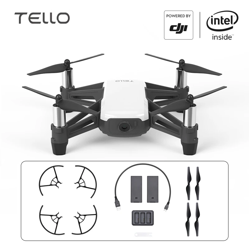 DJI Tello Drone Ryze мини игрушка Дрон камера с кодированием образование 720P HD трансmission