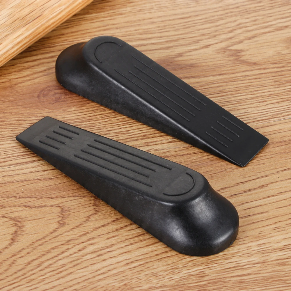 5PCS/pack Non-Slip Buffers Holder Baby Guard Door Safe Guard Home Safe Black Plastic Door Stopper Block Wedges
5PCS/pack Non-Slip Buffers Holder Baby Guard Door Safe Guard Home Safe Black Plastic Door Stopper Block Wedges