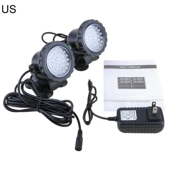 2Pcs Underwater Light Waterproof Submersible Spotlight with 36-LED Bulbs Color Changing Spot Light for Aquarium Garden
2Pcs Underwater Light Waterproof Submersible Spotlight with 36-LED Bulbs Color Changing Spot Light for Aquarium Garden
