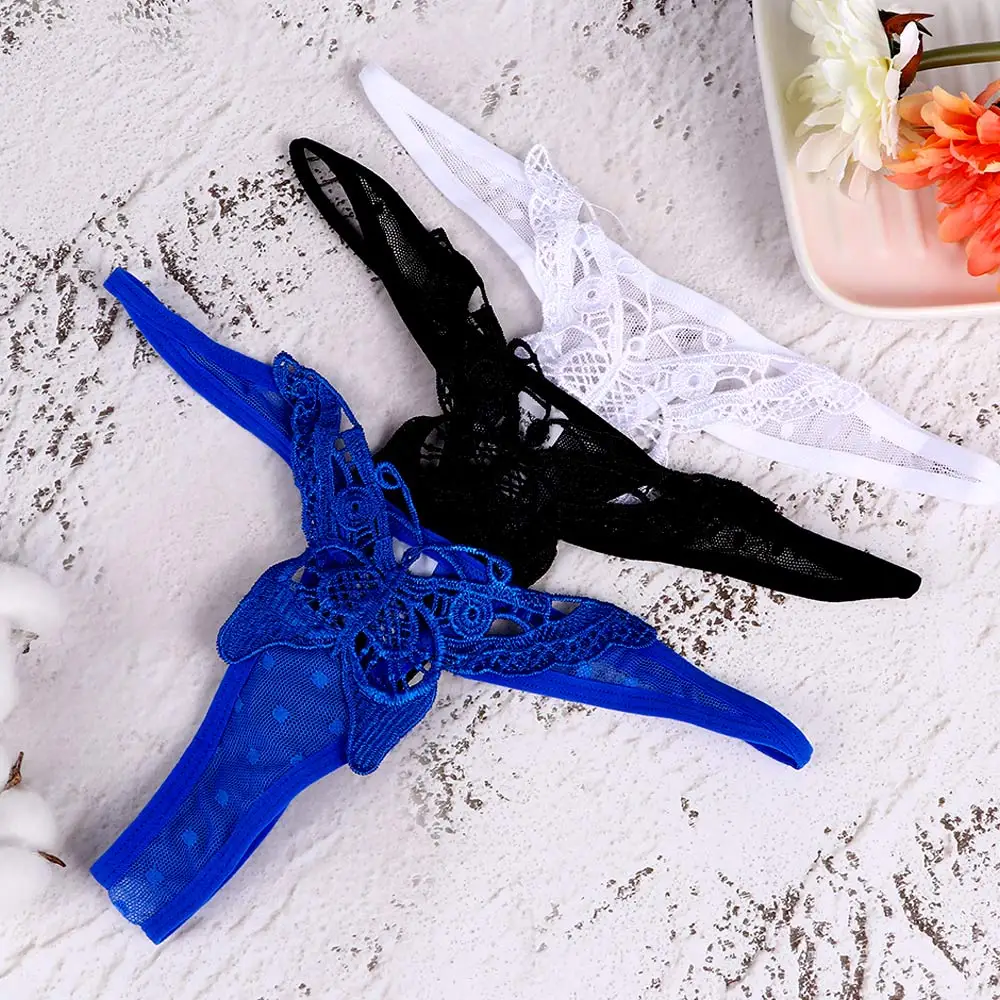 Butterfly Embroidery Sexy Panties Thong Women G-String Underwear Female Exotic Lingerie Thongs Girl G-String Briefs Tangas 
Butterfly Embroidery Sexy Panties Thong Women G-String Underwear Female Exotic Lingerie Thongs Girl G-String Briefs Tangas