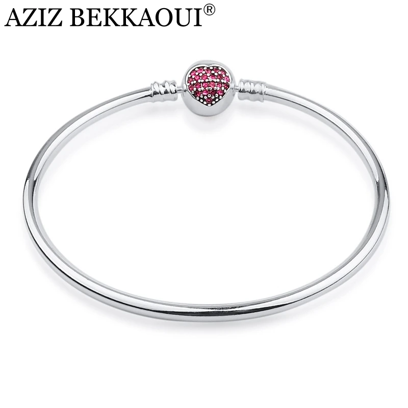 Red Crystal Heart Clasp Bracelet & Bangle fit European Diy Beads Charms European Silver Plated Crystal Heart Bracelet For Women 
Red Crystal Heart Clasp Bracelet & Bangle fit European Diy Beads Charms European Silver Plated Crystal Heart Bracelet For Women