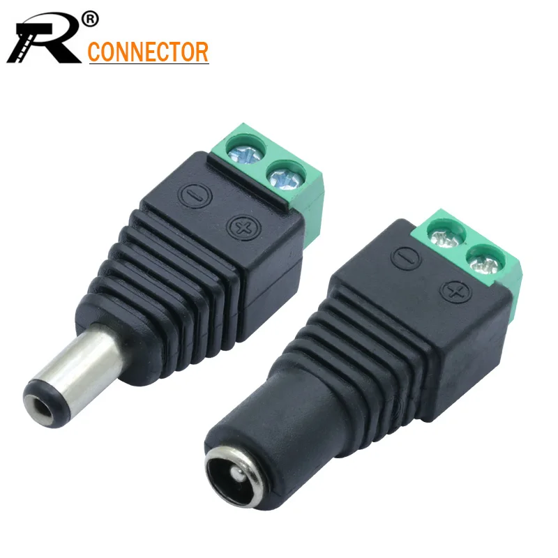 1set DC Male&Female Power DC Jack CCTV Video Balun 5.5*2.1mm DC Power Plug Terminals Connector Adapter
1set DC Male&Female Power DC Jack CCTV Video Balun 5.5*2.1mm DC Power Plug Terminals Connector Adapter