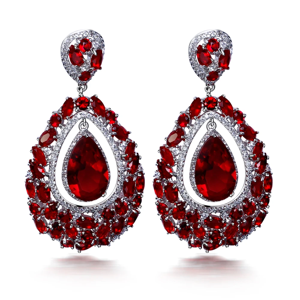 54mm Big Trendy Orecchini Earings Water Drop Earrings For Women Cubic Zirconia Allergy Free Lead Free
54mm Big Trendy Orecchini Earings Water Drop Earrings For Women Cubic Zirconia Allergy Free Lead Free