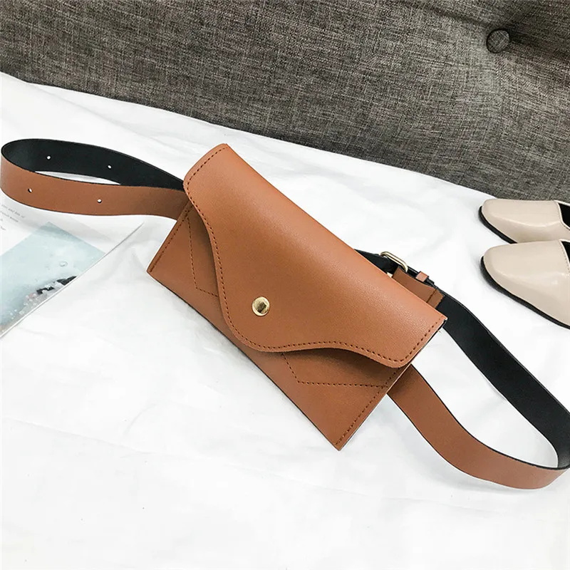 Women Waist Bag Fashion Pure Color Splice Leather Messenger Shoulder Chest Bag sac banane femme fanny packs sac banana
Women Waist Bag Fashion Pure Color Splice Leather Messenger Shoulder Chest Bag sac banane femme fanny packs sac banana
