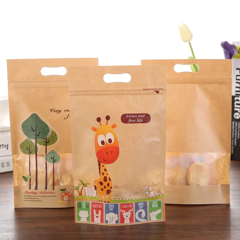 20pcs Kraft Paper Bag for Gifts Food Cookie Brown Zip Lock Gift Paper Bags for Wedding Cartoon Giraffe Candy Bags Party Favors
20pcs Kraft Paper Bag for Gifts Food Cookie Brown Zip Lock Gift Paper Bags for Wedding Cartoon Giraffe Candy Bags Party Favors