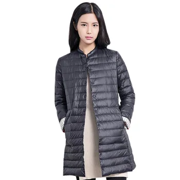 Wipalo Autumn Women Long Light Jackets Coats Chic Collarless Long Sleeve Single Breasted Solid Color Women Padded Coat Parkas
Wipalo Autumn Women Long Light Jackets Coats Chic Collarless Long Sleeve Single Breasted Solid Color Women Padded Coat Parkas