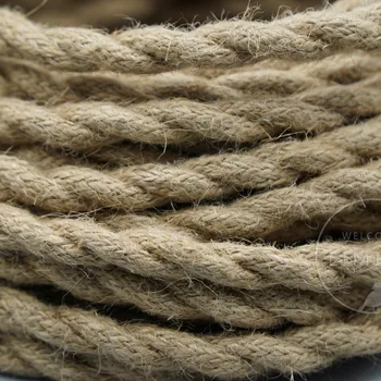 5 Meter Beige Vintage Retro Hemp Rope Woven Twisted Electric Wire Cable Retro Braided Electrical Wire Fabric Cable Pendant Light
5 Meter Beige Vintage Retro Hemp Rope Woven Twisted Electric Wire Cable Retro Braided Electrical Wire Fabric Cable Pendant Light