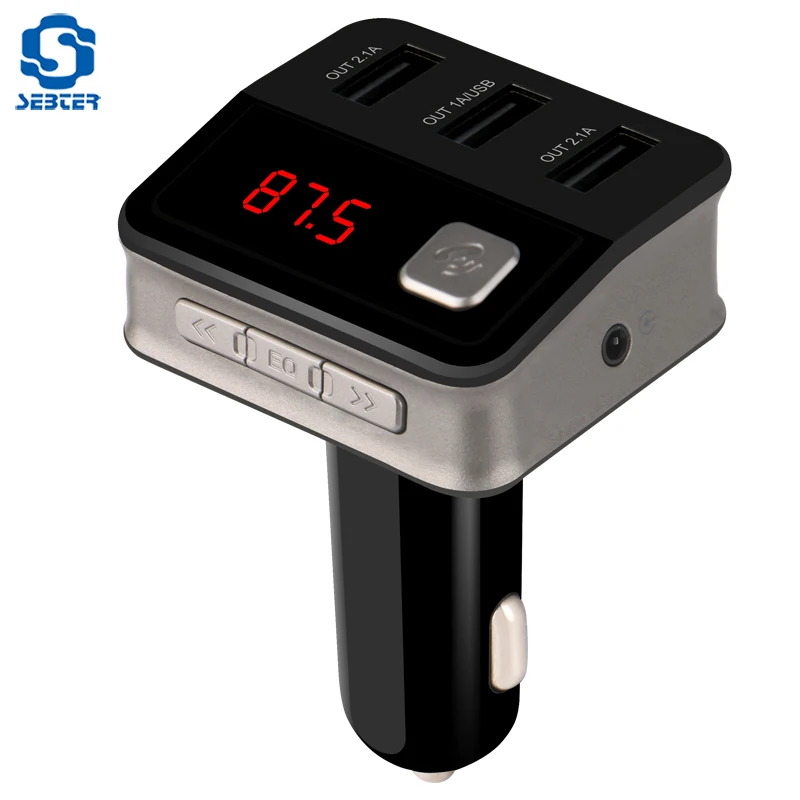 SEBTER Car Charger FM Transmitters Bluetooth Handsfree MP3 Car Usb Interface Mobile Intelligent Multifunction Cigarette Lighter
SEBTER Car Charger FM Transmitters Bluetooth Handsfree MP3 Car Usb Interface Mobile Intelligent Multifunction Cigarette Lighter