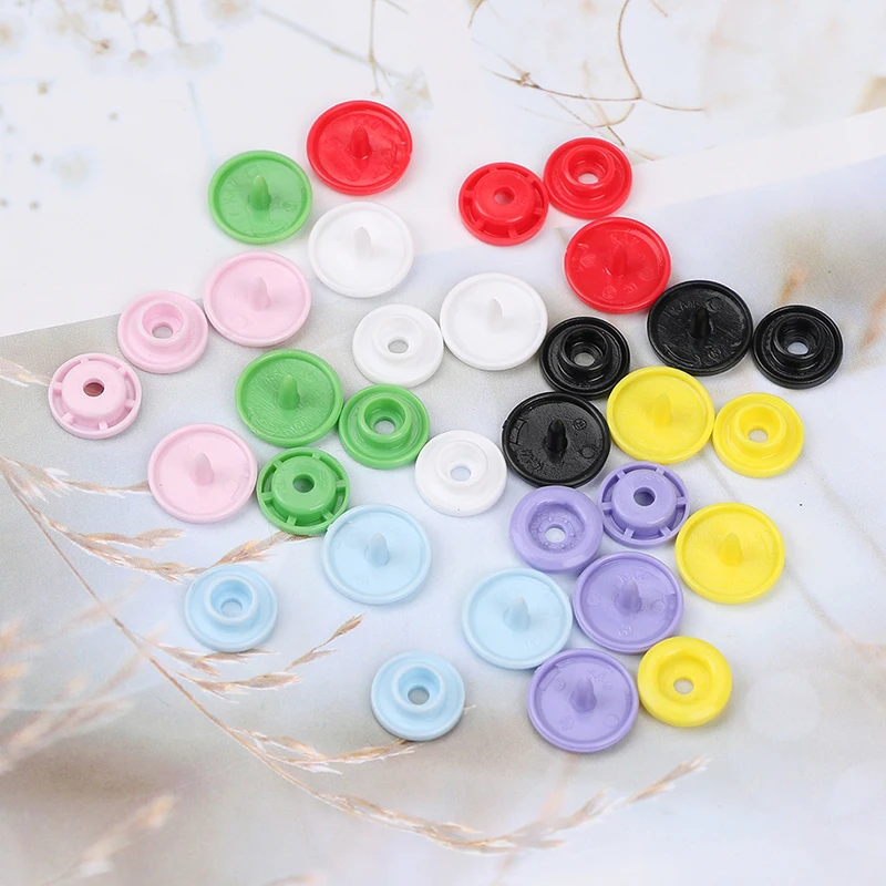 20 Sets Round Plastic Snaps Button Fasteners Quilt Cover Sheet Button Garment Accessories For Baby Clothes Clips
20 Sets Round Plastic Snaps Button Fasteners Quilt Cover Sheet Button Garment Accessories For Baby Clothes Clips