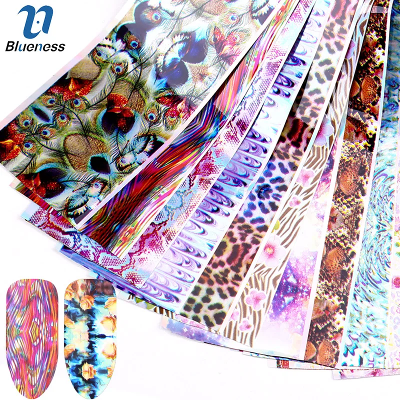 Blueness 8Rolls 3D Colorful Nail Foil Transfer Stickers Mix Flower Leopard Design Manicure Nail Art Decorations Starry Decals
Blueness 8Rolls 3D Colorful Nail Foil Transfer Stickers Mix Flower Leopard Design Manicure Nail Art Decorations Starry Decals