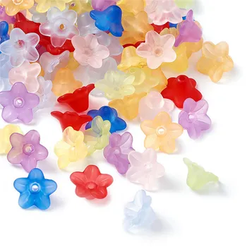 100pcs 10mm Mixed Color Frosted Transparent Acrylic Flower Beads for Jewelry Making Candy Color Spacer Beads Cap DIY Necklace
100pcs 10mm Mixed Color Frosted Transparent Acrylic Flower Beads for Jewelry Making Candy Color Spacer Beads Cap DIY Necklace