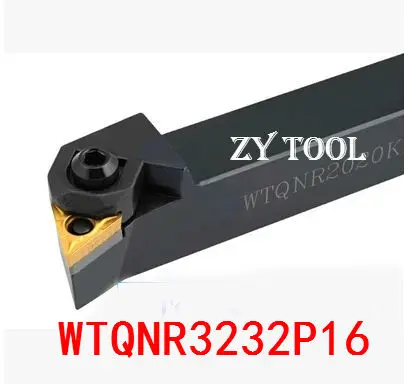 WTQNR3232P16 32*32*170mm Metal Lathe Cutting Tools Lathe Machine CNC Turning Tools External Turning Tool Holder W-Type WTQNR /L
WTQNR3232P16 32*32*170mm Metal Lathe Cutting Tools Lathe Machine CNC Turning Tools External Turning Tool Holder W-Type WTQNR /L
