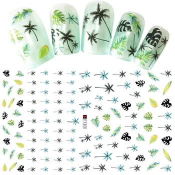 1 Sheets 3D Nail Sticker Palm Tree Green Black Summer Sticker DIY Adhesive Tips Nail Art Decorations Women Nail Decals CHF183
1 Sheets 3D Nail Sticker Palm Tree Green Black Summer Sticker DIY Adhesive Tips Nail Art Decorations Women Nail Decals CHF183